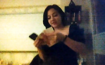 Japanese Busty MILF Tempts With Her Juicy Behind - Selfie Evidence!